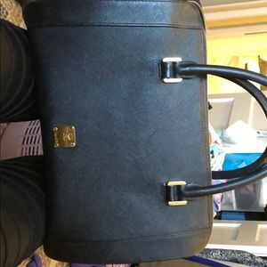 Great shape MCM bag with gold accessories